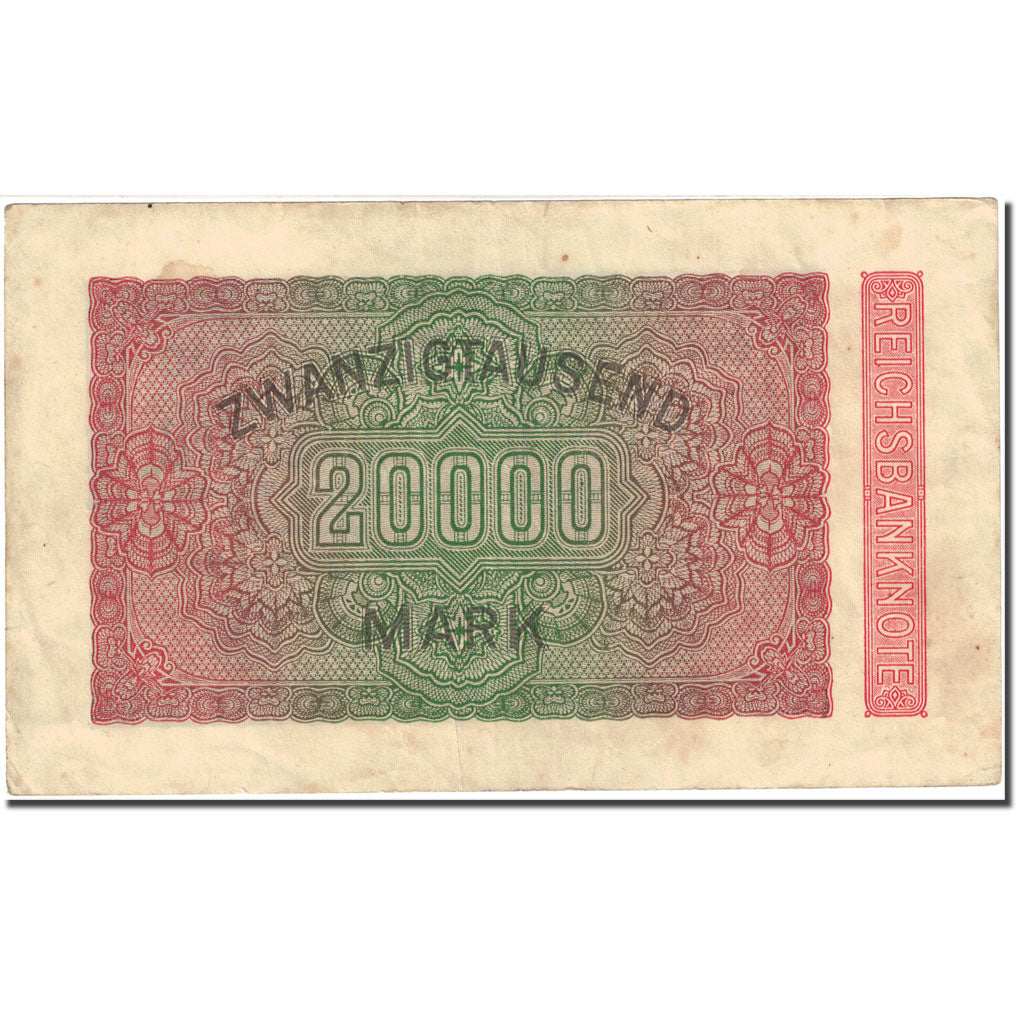Nota, Alemanha, 20,000 Mark, 1923, 1923-02-20, KM:85a, AU(50-53)
