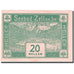 Banknote, Austria, Zell am See, 20 Heller, montagne 1920-08-31 UNC(63) FS 1270I