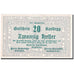 Banknote, Austria, Randegg, 20 Heller, valeur faciale, 1921 UNC(63) FS 817
