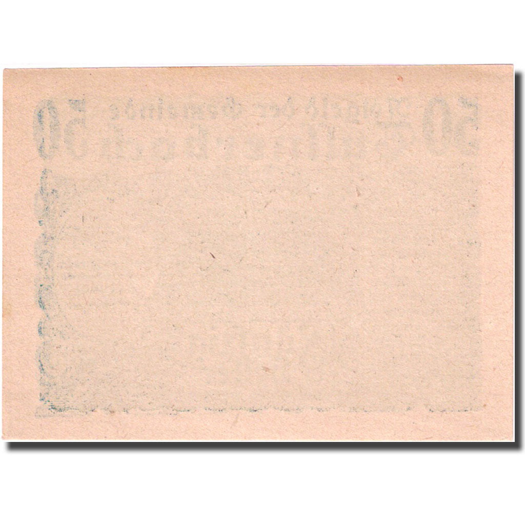 Banknote, Austria, Tullnerbach, 50 Heller, paysage, 1920 UNC(63) FS 1084