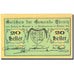 Banknote, Austria, Türnitz, 20 Heller, Blason 1920-12-31 UNC(63) FS 1086a