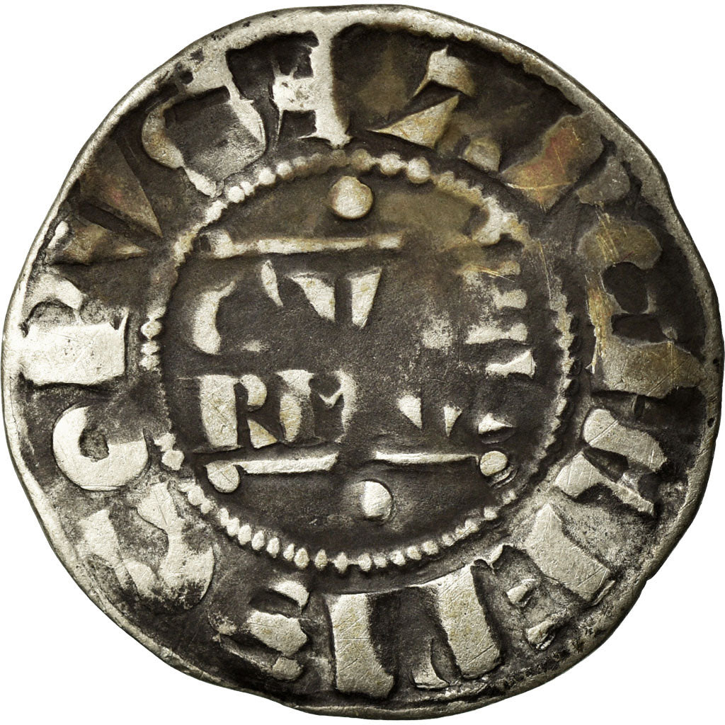 Coin, France, Denarius, Reims, EF(40-45), Silver, Boudeau:1790