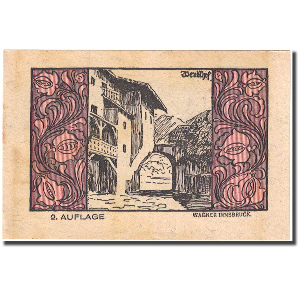 Banknote, Austria, Telfs, 95 Heller, épis 1921-01-31, UNC(63), Mehl:FS1061a