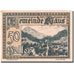 Banknote, Austria, Klaus, 50 Heller, montagne 1920 UNC(64) yellow Mehl: FS 4541b