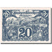 Banknote, Austria, Waizenkirchen, 20 Heller, village 1920 UNC(63) Mehl: FS 1128b