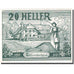 Banknote, Austria, Goldwörth, 20 Heller, ferme, 1920 UNC(63) Mehl:FS 248b