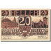 Banknote, Austria, Brunn, 20 Heller, Monument, 1920 UNC(63) Mehl:FS 109a