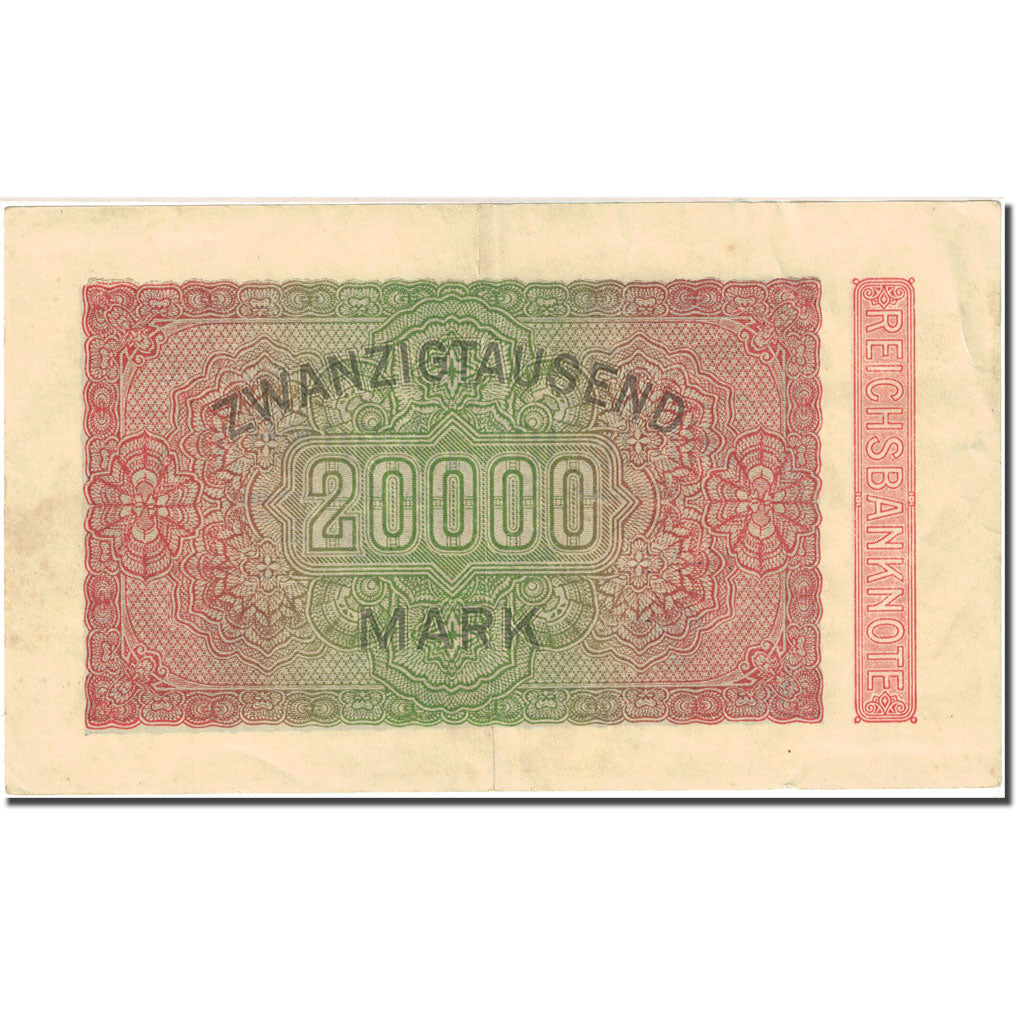 Geldschein, Deutschland, 20,000 Mark, 1923, 1923-02-20, KM:85a, SS