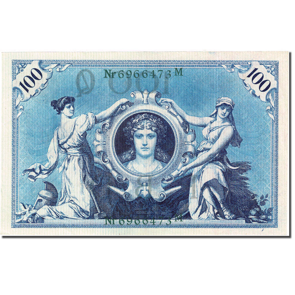 Banconote, Germania, 100 Mark, 1908, 1908-02-07, KM:34, SPL-