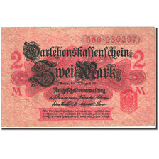 Banknote, Germany, 2 Mark, 1914, 1914-08-12, KM:53, EF(40-45)