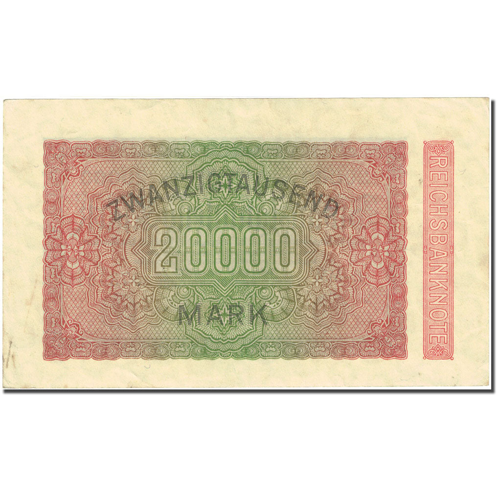 Geldschein, Deutschland, 20,000 Mark, 1923, 1923-02-20, KM:85a, VZ