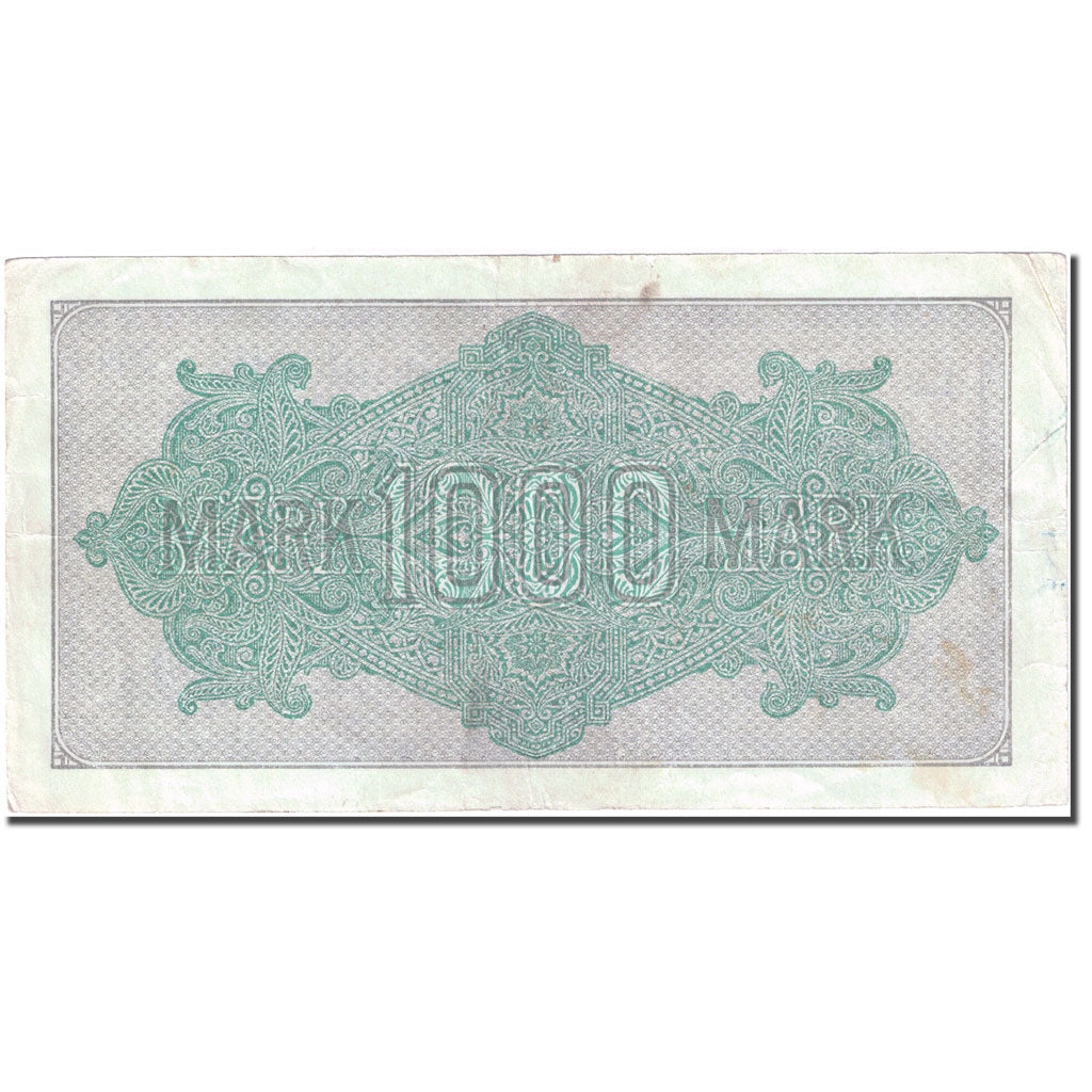 Banknot, Niemcy, 1000 Mark, 1922, 1922-09-15, KM:76g, EF(40-45)