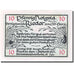 Banknote, Germany, Rieder, 10 Pfennig, village, 1921 UNC(63) Mehl:1122.1a