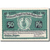 Banknote, Germany, Kloster Zinna, 50 Pfennig, Monument, 1920 UNC(63) Mehl:708.1