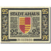 Banknote, Germany, Ahaus, 25 Pfennig, Blason 1921-06-07 UNC(63) Mehl:3.1a