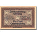 Banknote, Germany, Schwanebeck, 75 Pfennig, mairie, 1921 UNC(63) Mehl:1206.1