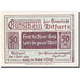 Banknote, Germany, Ditfurt, 50 Pfennig, Eglise 1921-07-01, UNC(63) Mehl:275.1