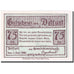 Banknote, Germany, Ditfurt, 75 Pfennig, château 1921-07-01, UNC(63) Mehl:275.1