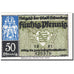 Banknote, Germany, Schneeberg, 50 Pfennig, rue, 1921, UNC(63), Mehl:1190.1a