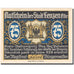 Banconote, Germania, Lenzen, 75 Pfennig, personnage, 1922, SPL, Mehl:792.1