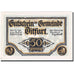 Billet, Allemagne, Ditfurt, 50 Pfennig, personnage 1, 1921 SPL Mehl:275.2