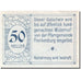 Banconote, Austria, Frankenburg, 50 Heller, Monument, 1920 SPL  Mehl:FS 207b