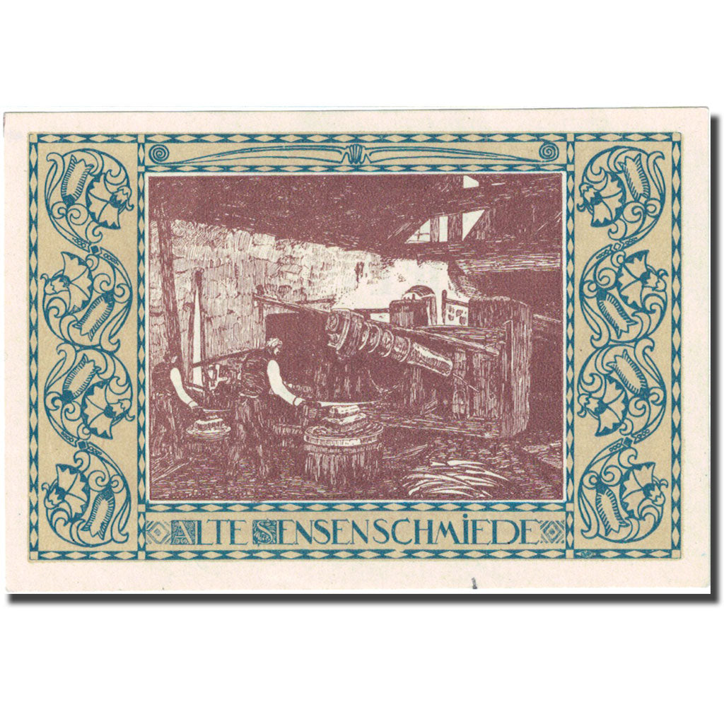 Banconote, Austria, Spital, 20 Heller, personnage, 1920 SPL Mehl:FS 1007IIb