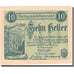 Banconote, Austria, Purkersdorf, 10 Heller, Monument 1920 SPL green Mehl:FS 801a