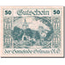 Banconote, Austria, Grünau, 50 Heller, église 2, 1920 SPL green Mehl:FS 299