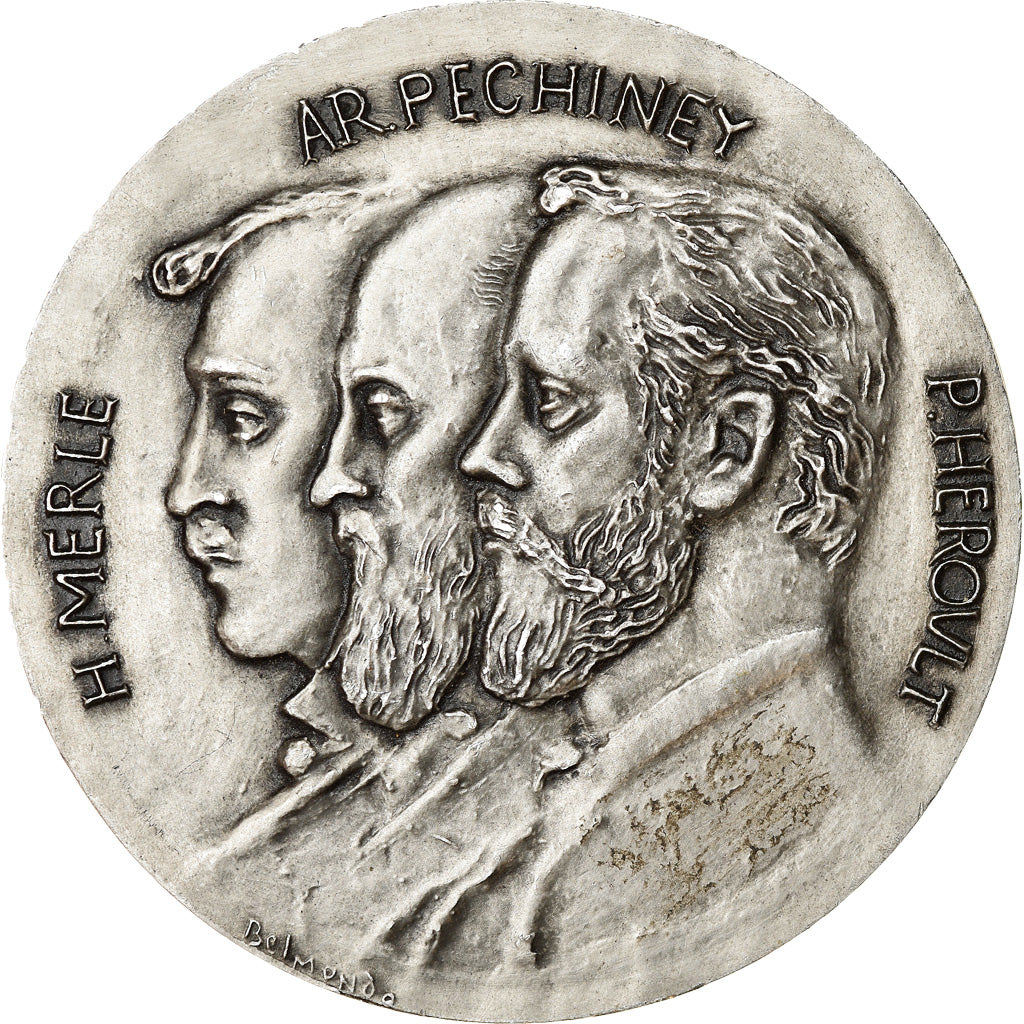 France, Medal, Péchiney, 100 Ans au Service de la Chimie, Business & industry