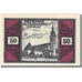 Banconote, Austria, Pongau, 50 Heller, église 2, 1920 SPL brown Mehl:FS 31a