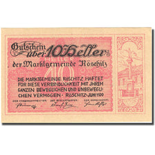 Banknot, Austria, Roschitz, 10 Heller, Monument, 1920, 1920-09-15, UNC(63)