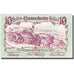 Geldschein, Österreich, Kreuzen, 10 Heller, village, 1920 UNZ- Mehl:FS 479a