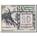 Geldschein, Österreich, Wachauer, 10 Heller, château, 1920 UNZ- FS 1122.2IIc