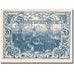 Billet, Autriche, Grein, 50 Heller, village 1, 1920 SUP bleu Mehl:FS 276IIc