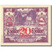 Nota, Áustria, Oberschlierbach, 20 Heller, village 1, 1920 SPL red Mehl:FS 694d