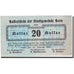 Banknot, Austria, Horn, 20 Heller, valeur faciale 1, 1920, 1920-01-25