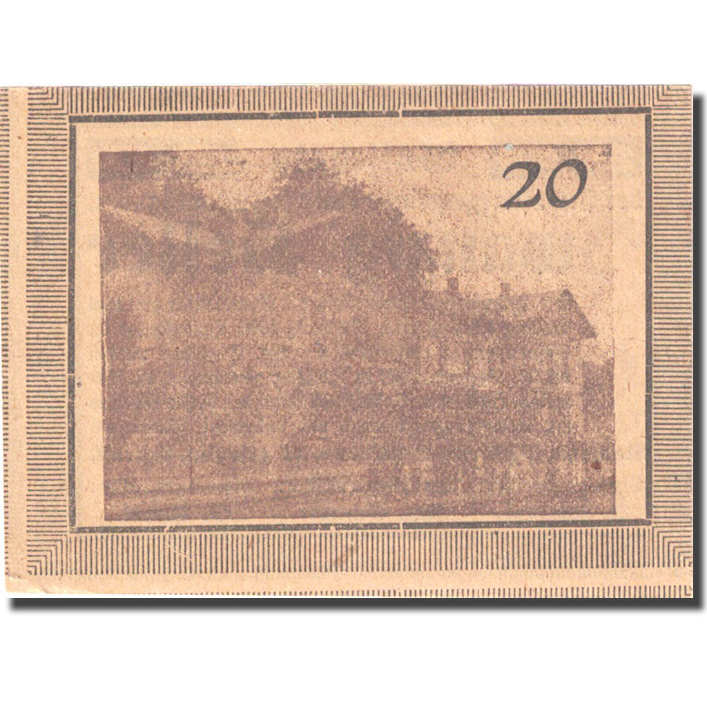 Billet, Autriche, Mauthausen, 20 Heller, Maison 1920-12-31 SPL Mehl:FS 334Ib