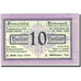 Nota Áustria Hohenzell 10Heller valeur faciale 1920 UNC(60-62) lila Mehl:FS389I