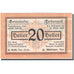 Banconote, Austria, Hohenzell, 20 Heller 1920 SPL orange Mehl:FS 389I