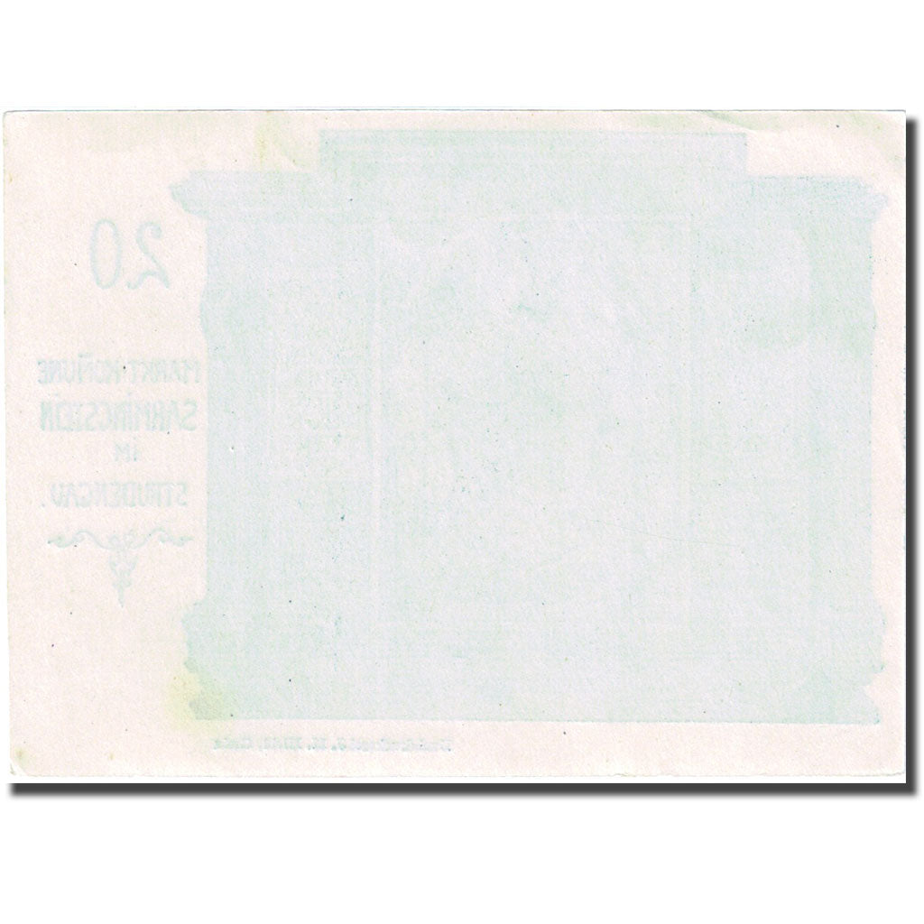 Banconote, Austria, Strudengau, 20 Heller, Blason, 1920, SPL, Mehl:FS 914Ib