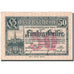 Geldschein, Österreich, Vienne, 50 Heller, château, 1920 VZ+ Mehl:FS 1183IIbA