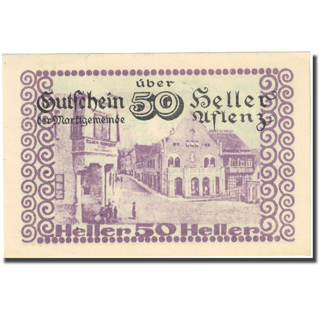 Geldschein, Österreich, Aflenz, 50 Heller, rue, 1920-11-01, UNZ-, Mehl:FS 7a