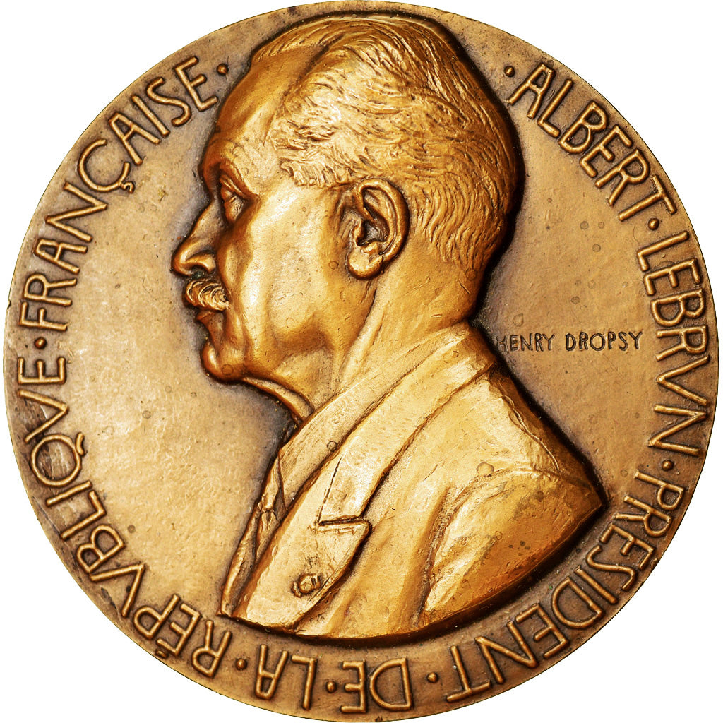 Frankrijk, Medaille, Albert Lebrun, Président de la République, Politics