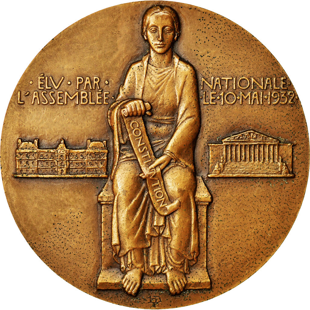 Frankrijk, Medaille, Albert Lebrun, Président de la République, Politics