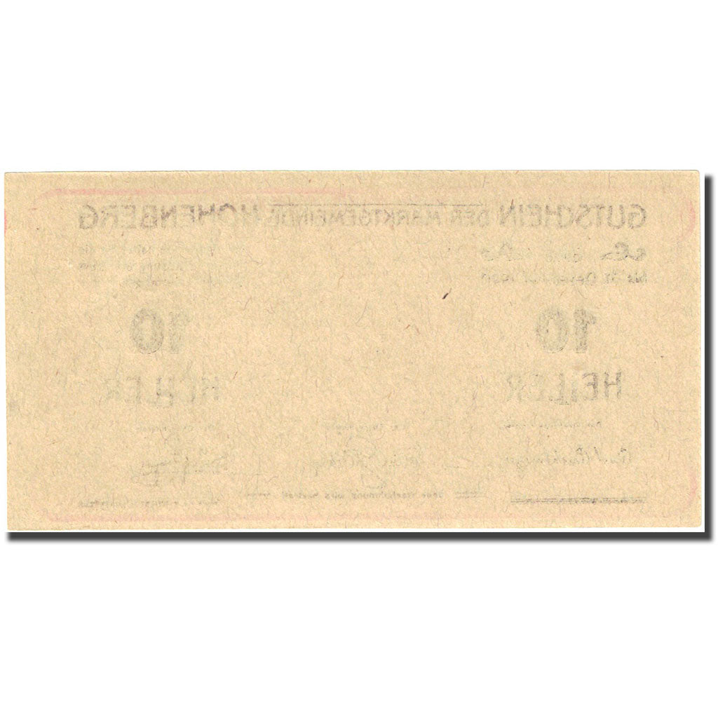 Banconote, Austria, Hohenberg, 10 Heller, Blason 1920-12-31, SPL Mehl:FS 388IIb