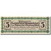 Banconote, Germania, Sacharin, 5 Pfennig, valeur faciale, SPL