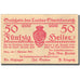 Banconote, Austria, Linz, 50 Heller, Blason, 1921, 1921-02-01, BB