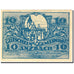 Banconote, Austria, Anzbach, 10 Heller, Eglise 1921-01-15, SPL Mehl:FS 481Aa