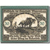 Billet, Autriche, Wippenham, 50 Heller, agriculteur, 1920 SPL Mehl:FS 1247a